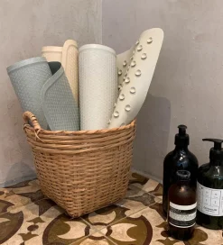 Hevea Badekar Og Bademåtter|Bademåtte - Naturgummi - 75x34 cm - Marble