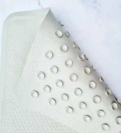 Hevea Badekar Og Bademåtter>Bademåtte - Naturgummi - 75x34 cm - Marble