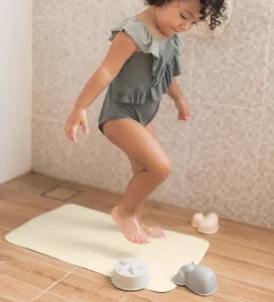 Hevea Badekar Og Bademåtter|Bademåtte - Naturgummi - 75x34 cm - Sand