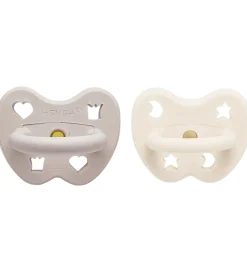 Hevea Sutter>Sutter - 3-36 mdr - 2-pak - Naturgummi - Milky/Soft Pebble