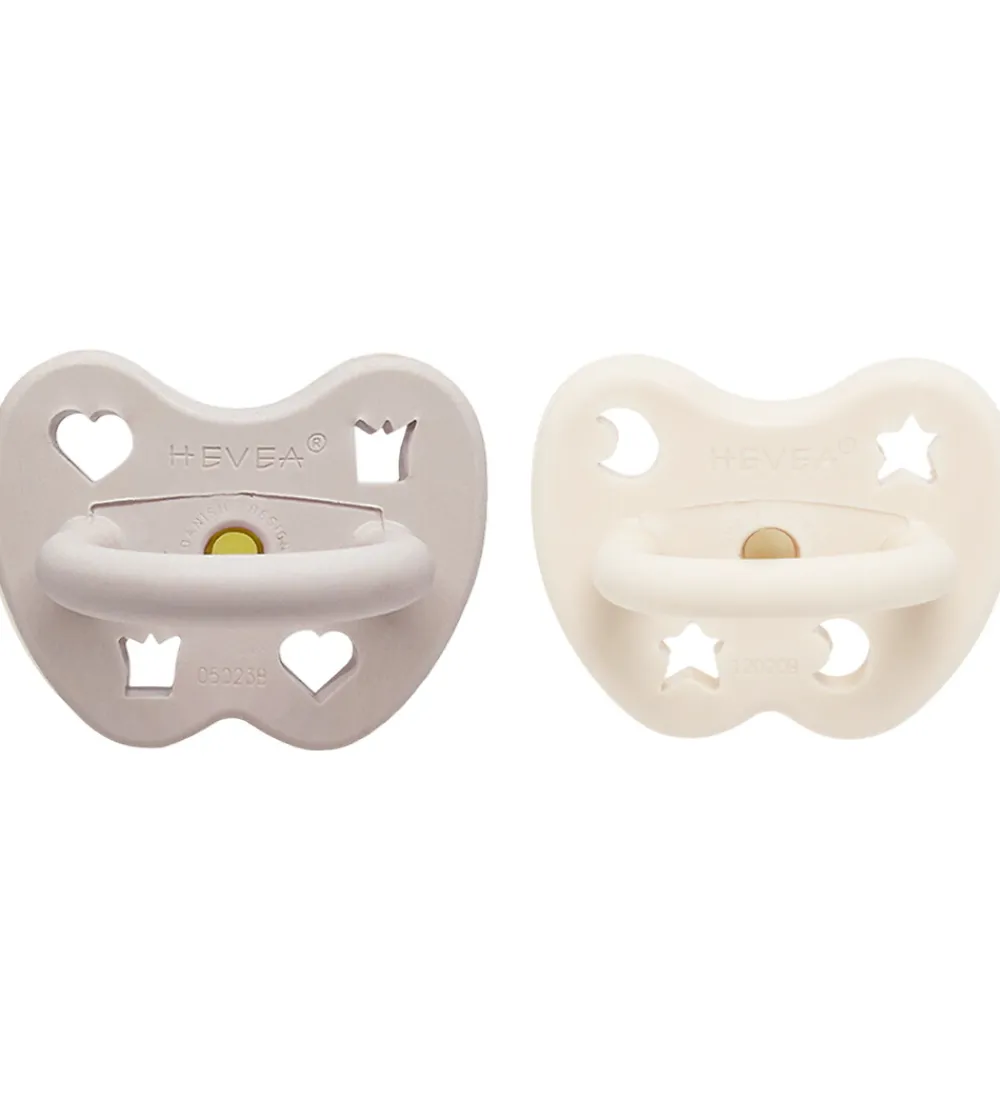 Hevea Sutter>Sutter - 3-36 mdr - 2-pak - Naturgummi - Milky/Soft Pebble