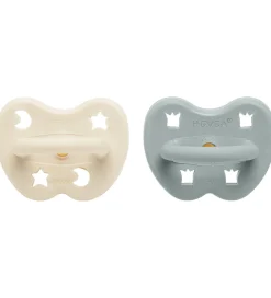 Hevea Sutter|Sutter - 3-36 mdr - 2-pak - Naturgummi - Milky White/Grey