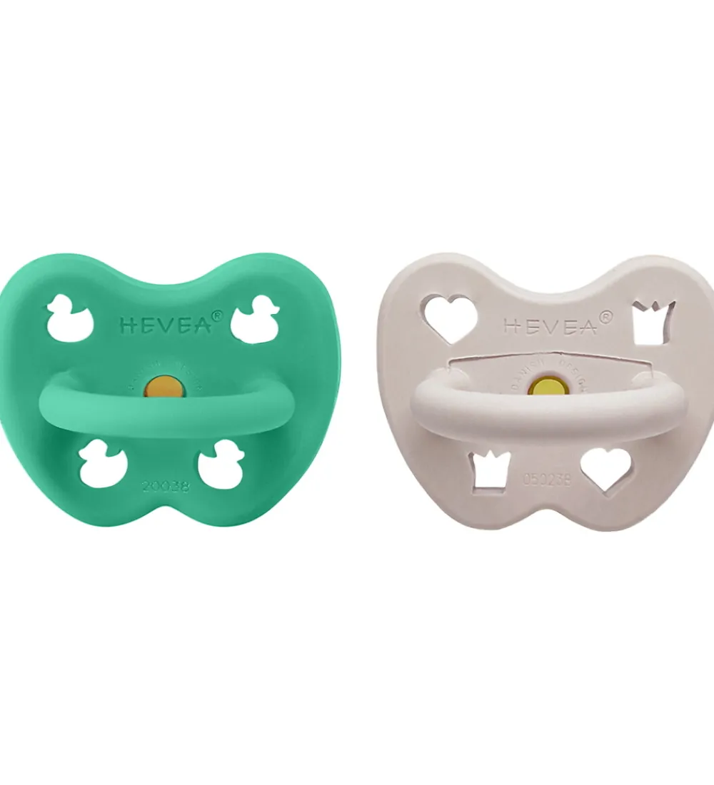 Hevea Sutter>Sutter - 3-36 mdr - 2-pak - Naturgummi - Green/Soft Pebble