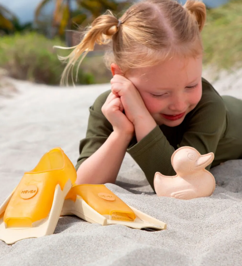Hevea Svømmefødder>Svømmefødder - Naturgummi - Sand