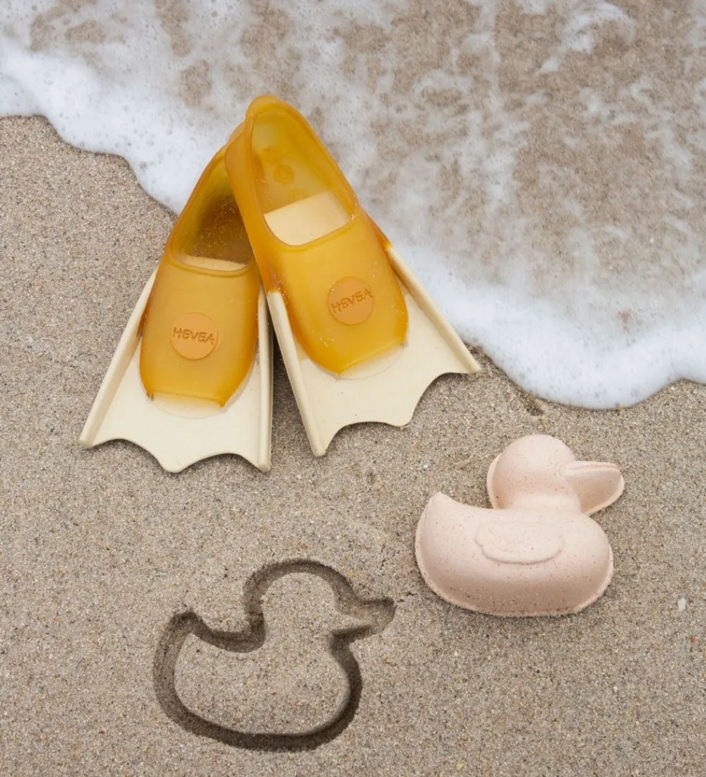 Hevea Svømmefødder>Svømmefødder - Naturgummi - Sand