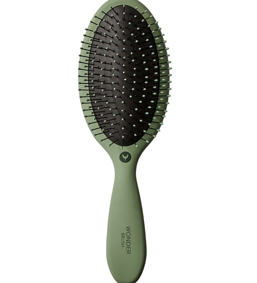 HH Simonsen Hårbørster|Hårbørste - Wonder Brush - Army Green