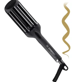 HH Simonsen Hårstyling>Midi Waver - Sort
