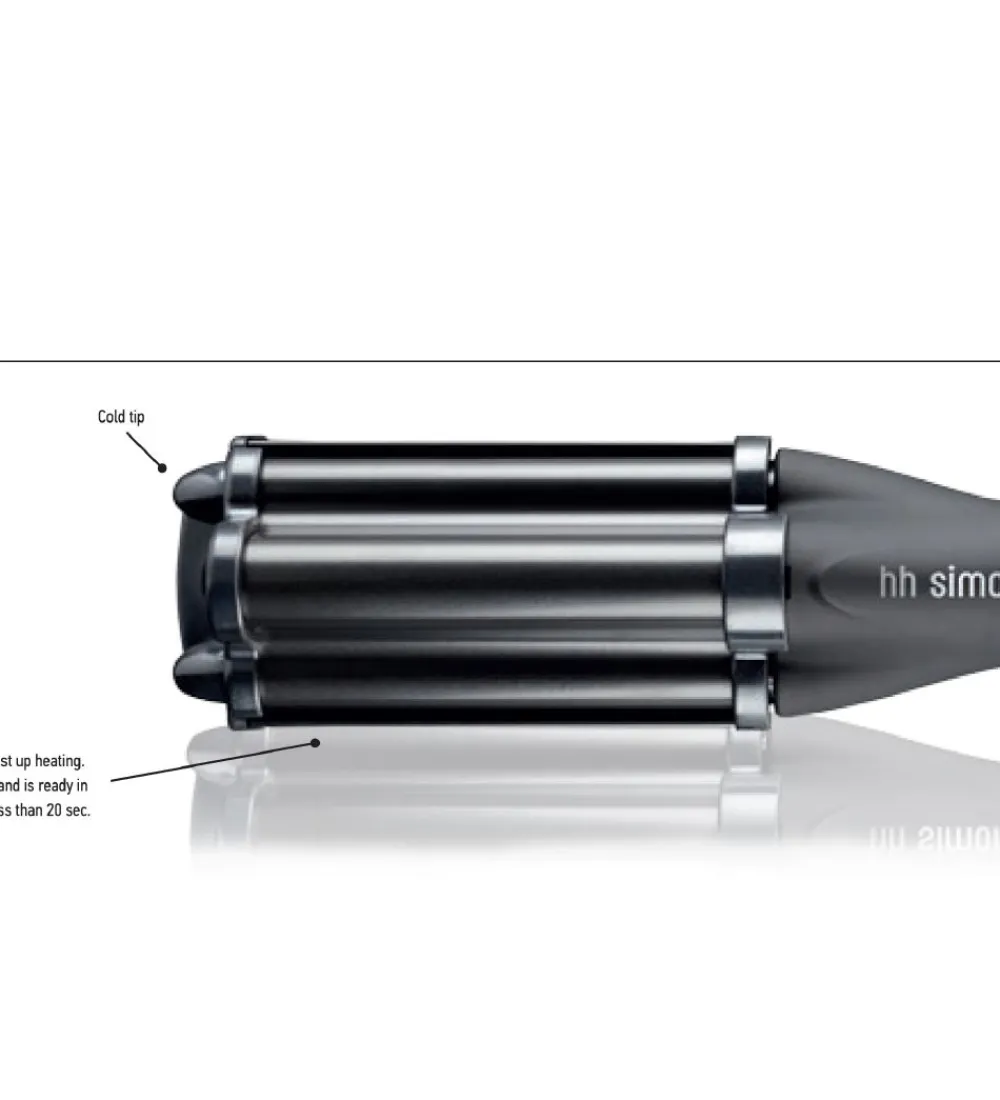 HH Simonsen Krøllejern|Hårstyling>Rod VS5 Deep Waver Krøllejern - Sort