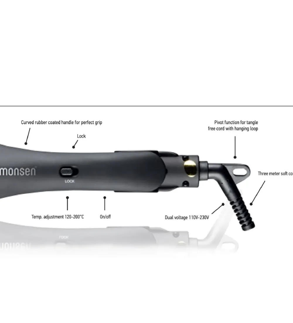 HH Simonsen Krøllejern|Hårstyling>Rod VS5 Deep Waver Krøllejern - Sort