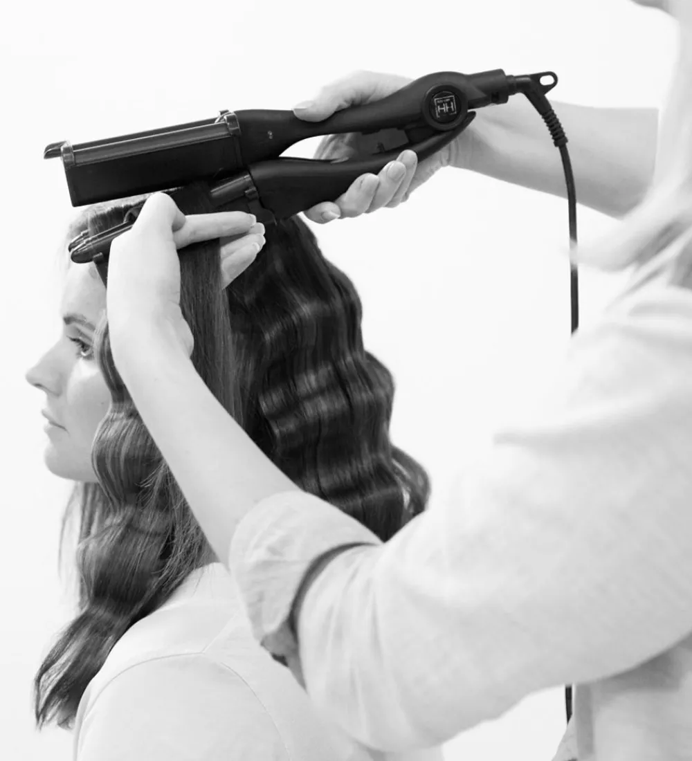 HH Simonsen Krøllejern|Hårstyling>Rod VS5 Deep Waver Krøllejern - Sort