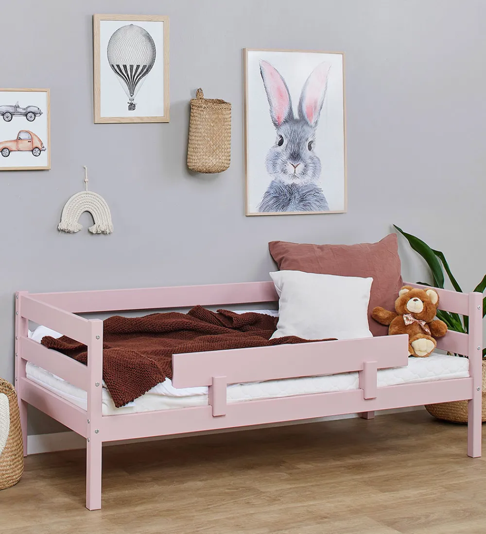 Børn Hoppekids Senge|Sengeheste>Sengehest - ECO Comfort - 100x22,5 cm - Pale Rose