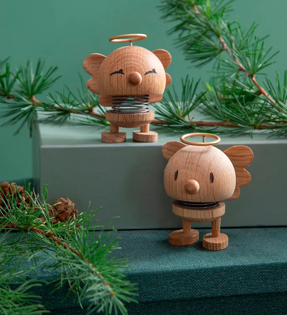 Hoptimist Julepynt|Angel Bimble - Small - 7,1 cm - Oak