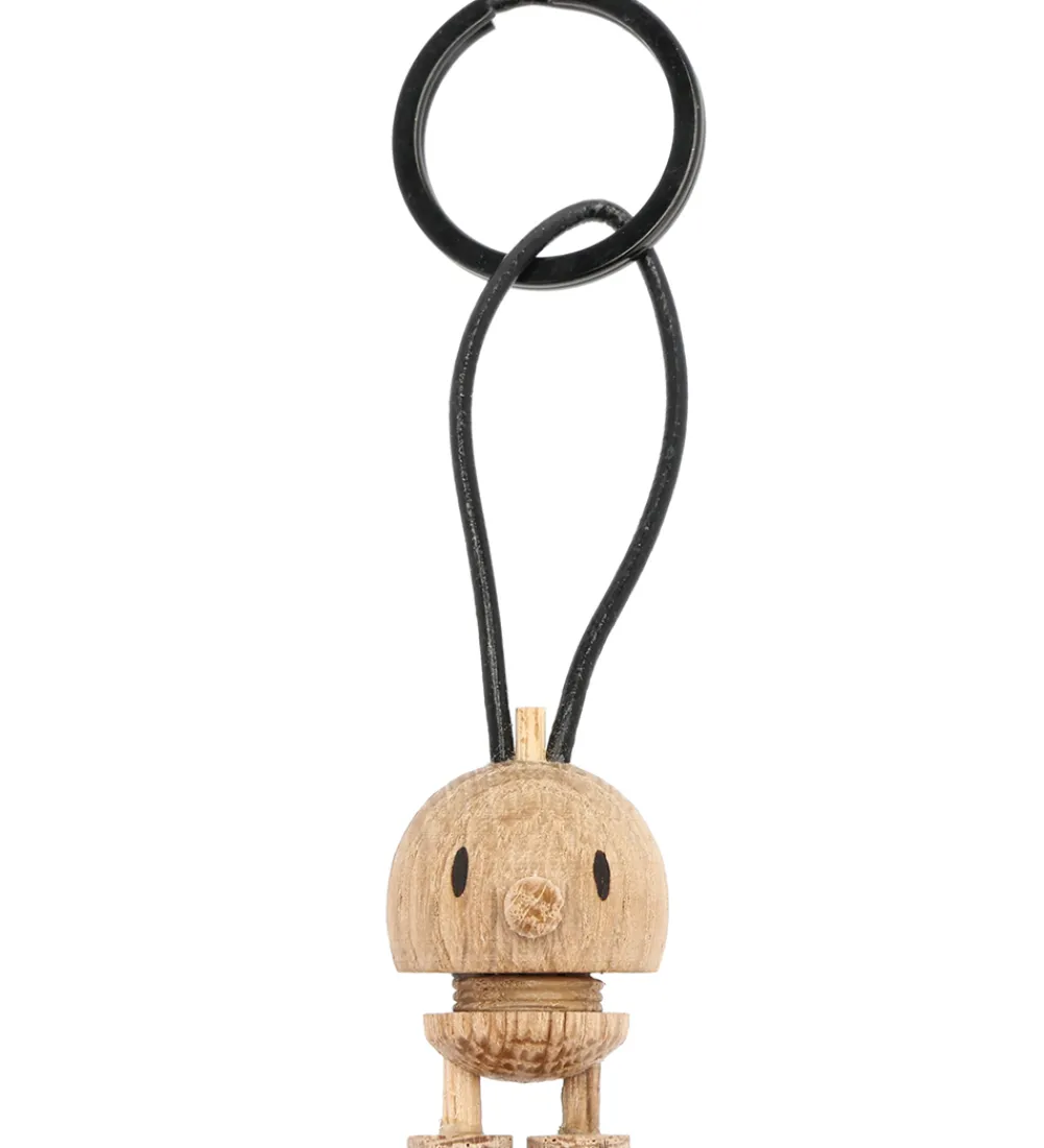 Hoptimist Nøgleringe|Nøglering Bumble - 3 cm - Raw Oak