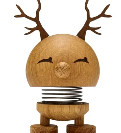 Hoptimist Julepynt>Reindeer Bimble - Small - 9,5 cm - Oak