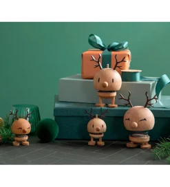 Hoptimist Julepynt>Reindeer Bimble - Small - 9,5 cm - Oak