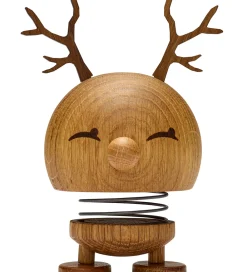 Hoptimist Julepynt|Reindeer Bimble - Medium - 14 cm - Oak