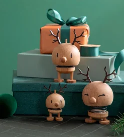 Hoptimist Julepynt>Reindeer Bumble - Medium - 14 cm - Oak