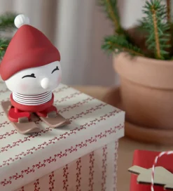 Hoptimist Pyntefigurer|Skiing Bimble - 7,2 cm - Berry