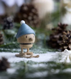 Hoptimist Pyntefigurer|Dekoration>Skiing Bumble - Small - Sky