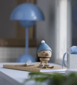 Hoptimist Pyntefigurer|Dekoration></noscript>Skiing Bumble - Small - Sky