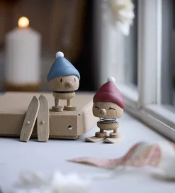 Hoptimist Pyntefigurer|Dekoration></noscript>Skiing Bumble - Small - Sky