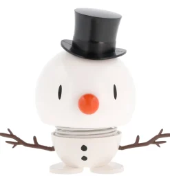 Hoptimist Julepynt|Snowman - Medium - 10,8 cm - Hvid