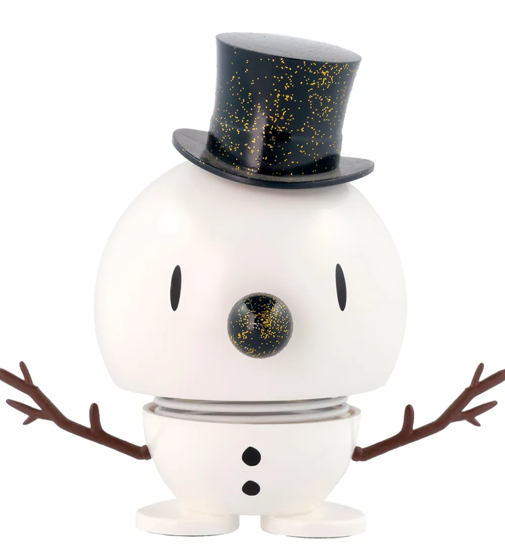 Hoptimist Julepynt>Snowman - Medium - 10,8 cm - White/Blue