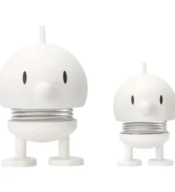 Hoptimist Pyntefigurer|Dekoration|Soft Bumble Sæt - Mini/Small - Hvid