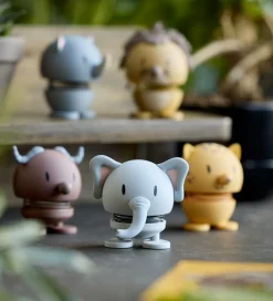 Hoptimist Pyntefigurer|Dekoration|Soft Elephant - 7,6 cm - Grå