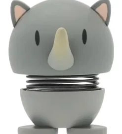 Hoptimist Pyntefigurer|Dekoration>Soft Rhino - 7,6 cm - Grå