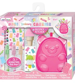 Hot Focus Skriveredskaber|Nøgleringe|Nøgleringsrygsæk m. Indhold - 8in1 - Mini Stati