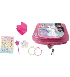 Hot Focus Smykkeskrin>Opbevaring - Æske m. Lås - Glow In The Dark