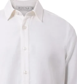 Børn Hound Konfirmationstøj|Skjorte - Hør/Viskose - Hvid