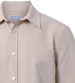 Børn Hound Konfirmationstøj>Skjorte - Sand