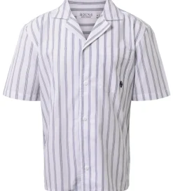 Børn Hound Konfirmationstøj|Skjorte - Striped - Hvid/Navy