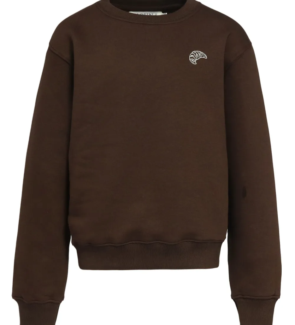 Børn Hound Sweatshirts|Bluser>Sweatshirt - HdSofia - Dark Brown