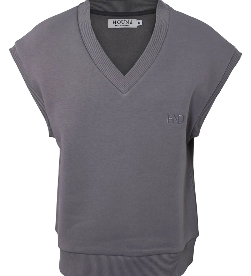 Børn Hound Veste|Konfirmationstøj>Sweatvest - Grå