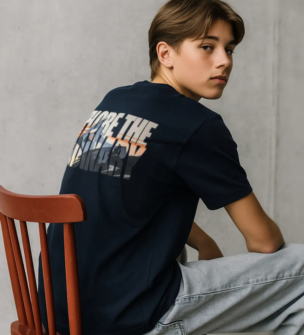 Børn Hound T-Shirts|T-shirt - HdAnton - Navy