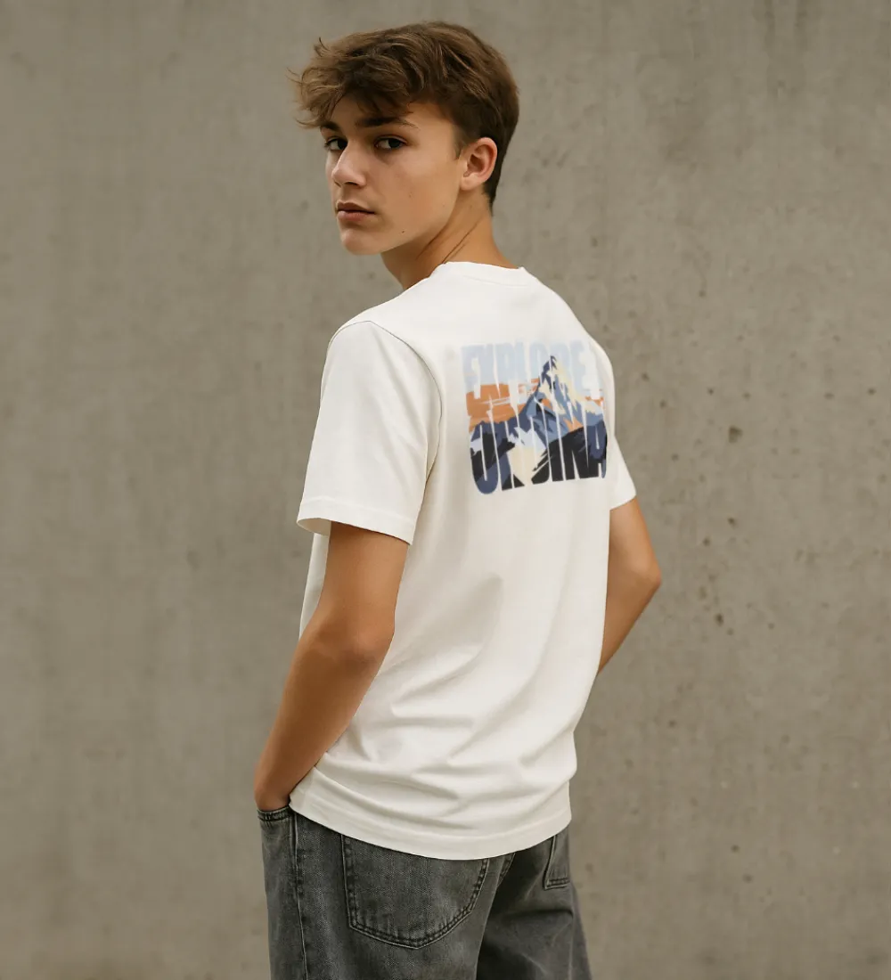 Børn Hound T-Shirts|T-shirt - HdAnton - White