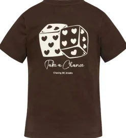 Børn Hound T-Shirts|T-shirt - HdAsta - Dark Brown