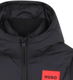 Børn HUGO Overgangsjakker|Dunjakker Og Dynejakker|Dynejakke - Sort