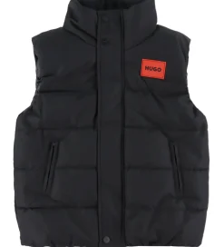 Børn HUGO Veste|Dunveste Og Dyneveste>Dynevest - Sort