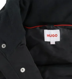Børn HUGO Veste|Dunveste Og Dyneveste>Dynevest - Sort
