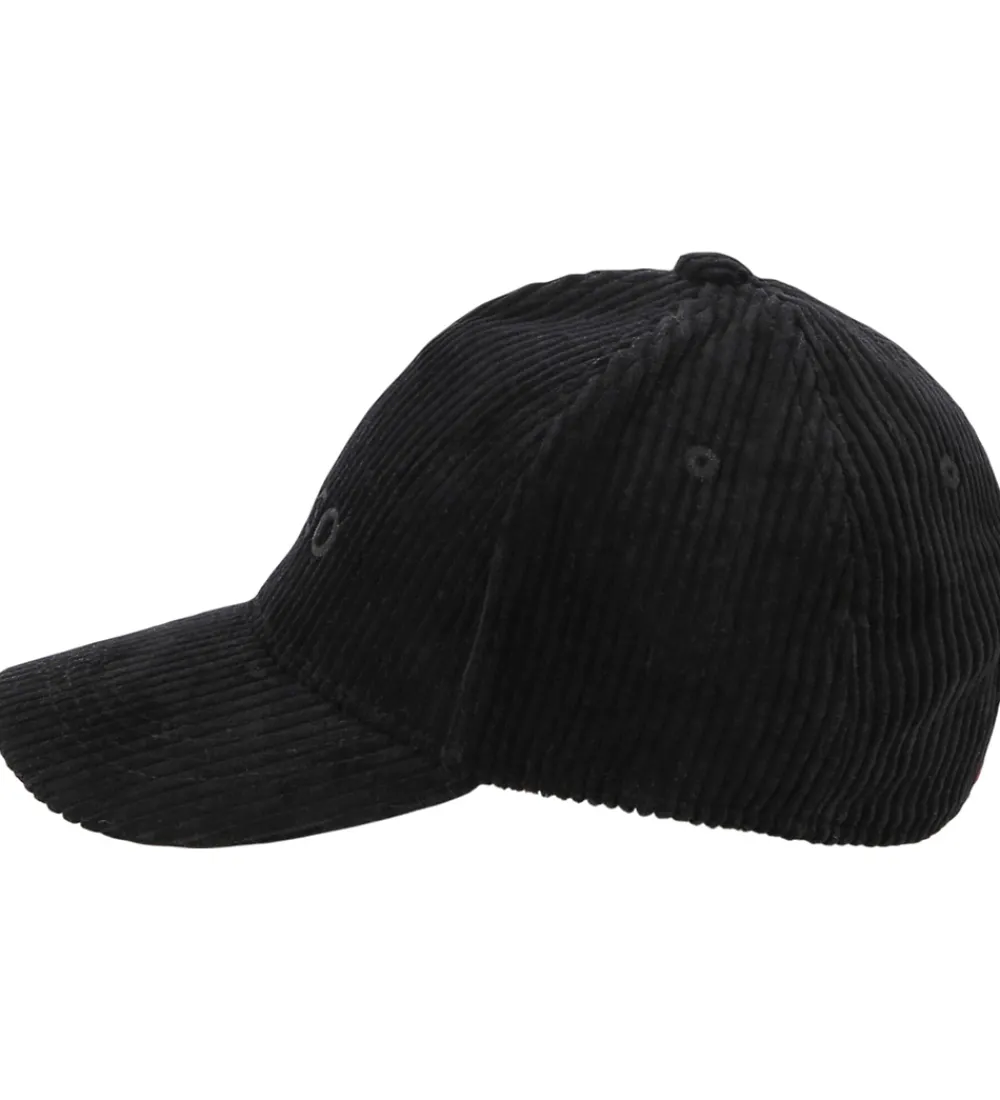 Børn HUGO Kasketter|Kasket - Fløjl - Sort