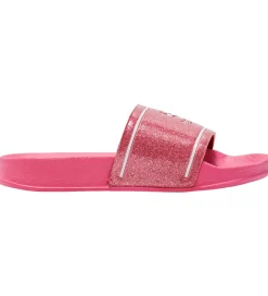 Hummel Badesandaler|Badesandal - Pool Slide Glitter Jr - Raspberry
