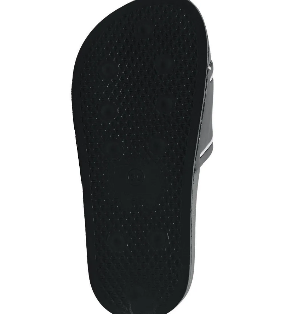 Hummel Badesandaler>Badesandaler - Pool Slide Jr - Sort/Hvid