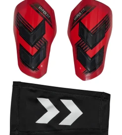 Hummel Teamsport Benskinner|Hummel Benskinner - HmlShin Guards Hyper Fit - Rød/Sort