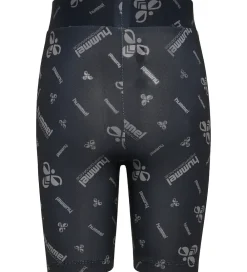 Børn Hummel Shorts Og Knickers>Cykelshorts - hmlJR - Black/Ebony m. Logo