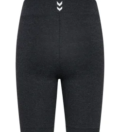 Børn Hummel Shorts Og Knickers>Cykelshorts - hmlJR - Black Melange