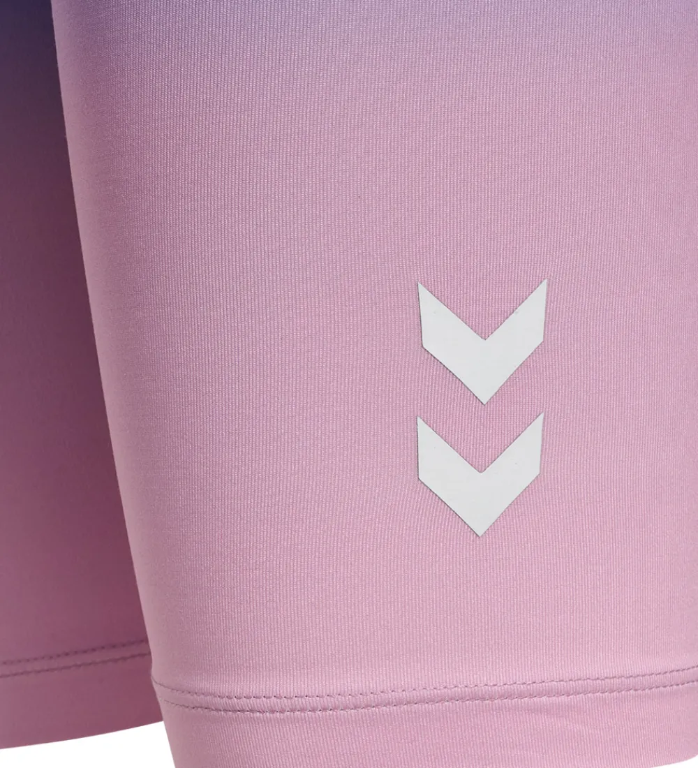 Børn Hummel Shorts Og Knickers|Cykelshorts - hmlJR - Lavender Mist